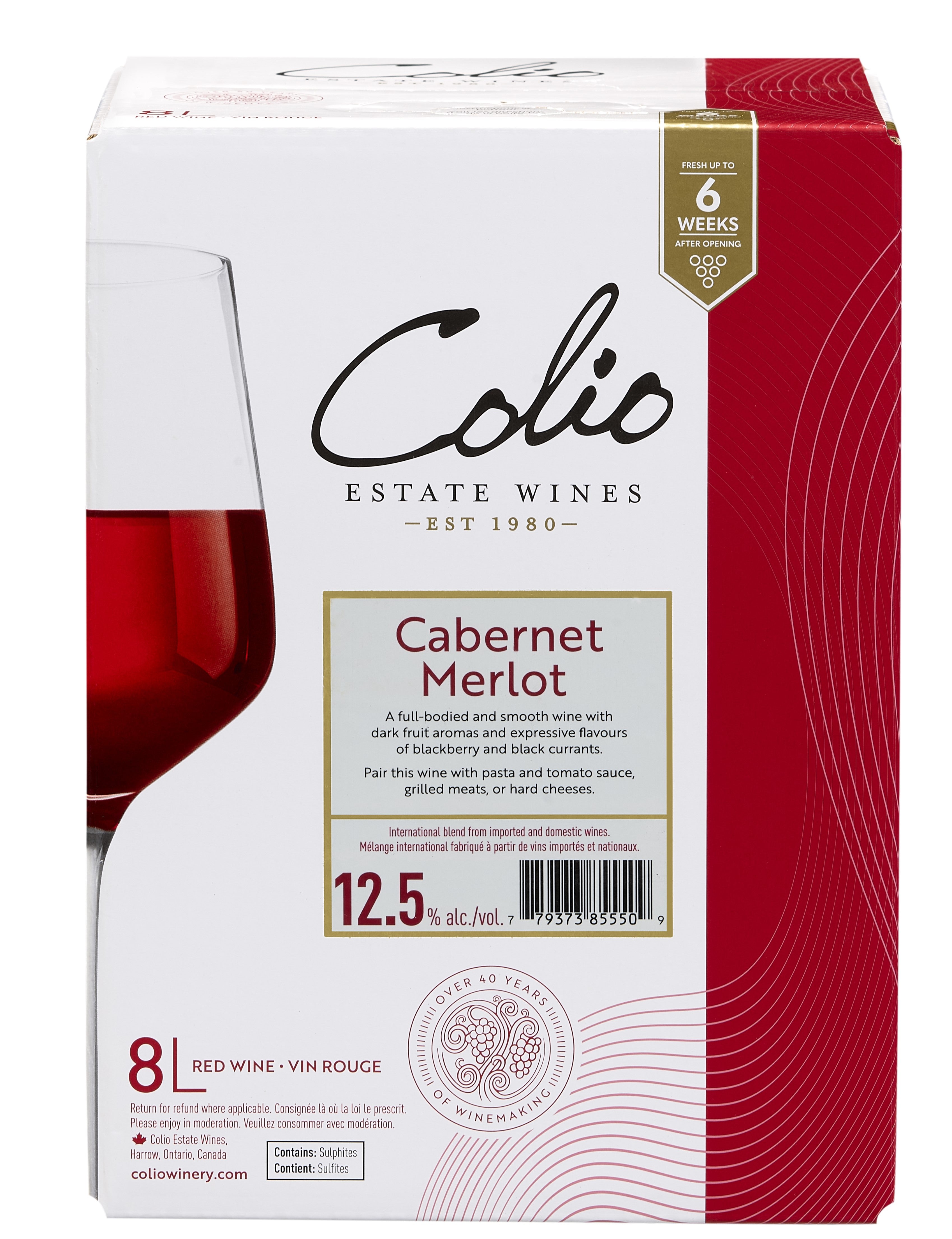 Colio Cabernet Merlot 8L