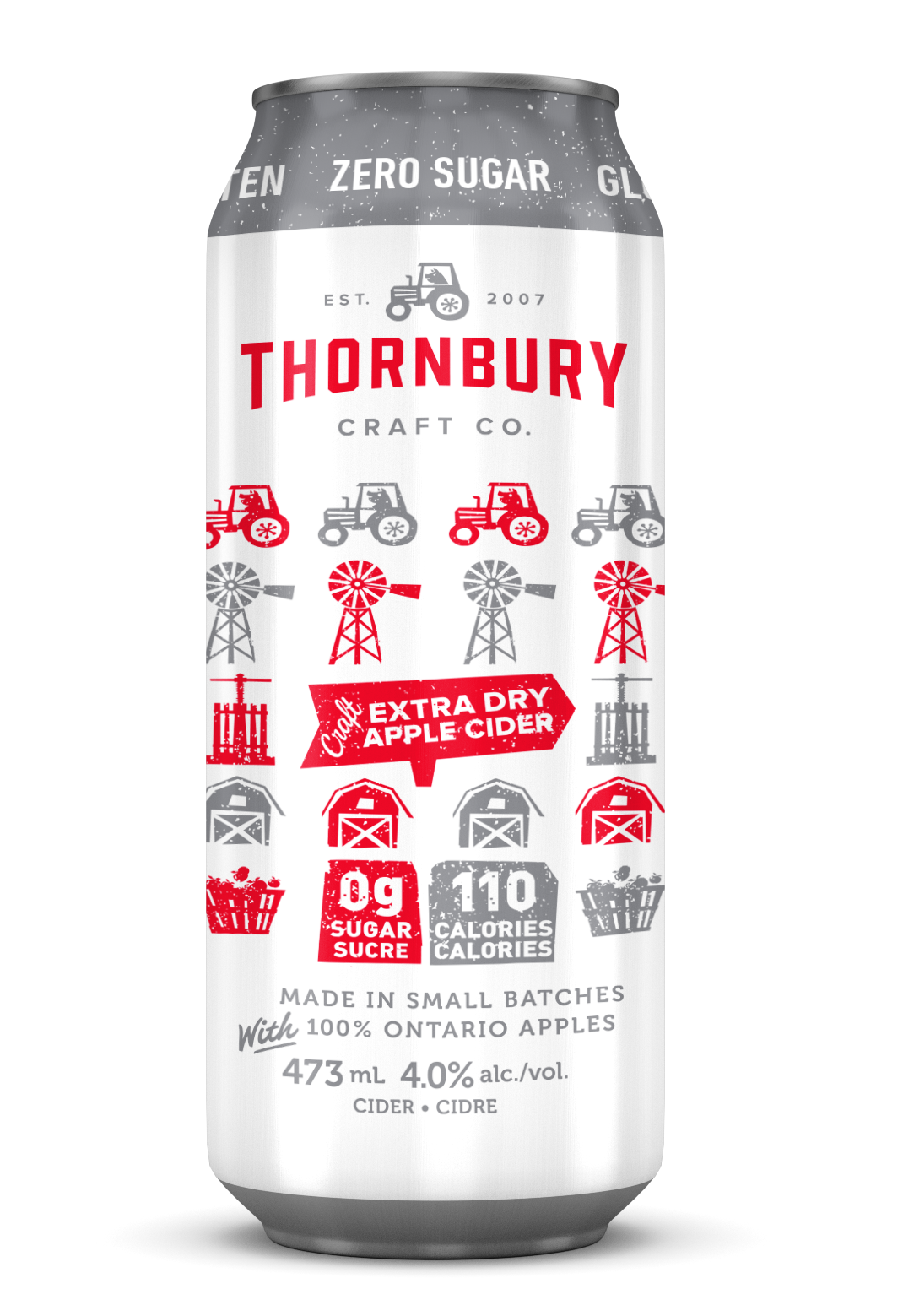 Thornbury Zero Sugar Apple Cider