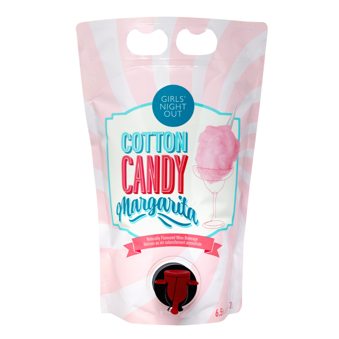 Girls' Night Out Cotton Candy Margarita 2L Pouch