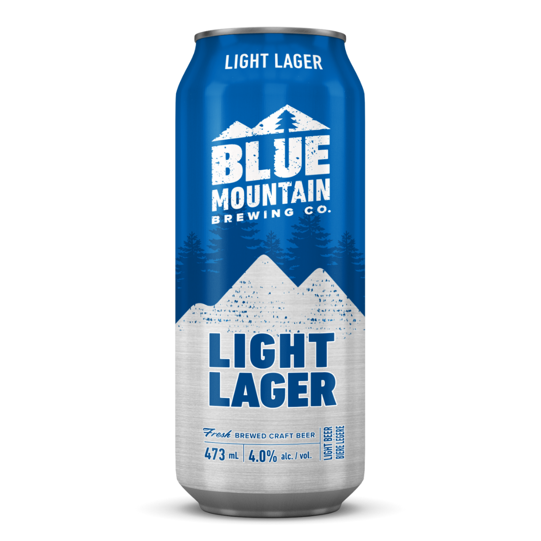 Blue Mountain Light Lager Can