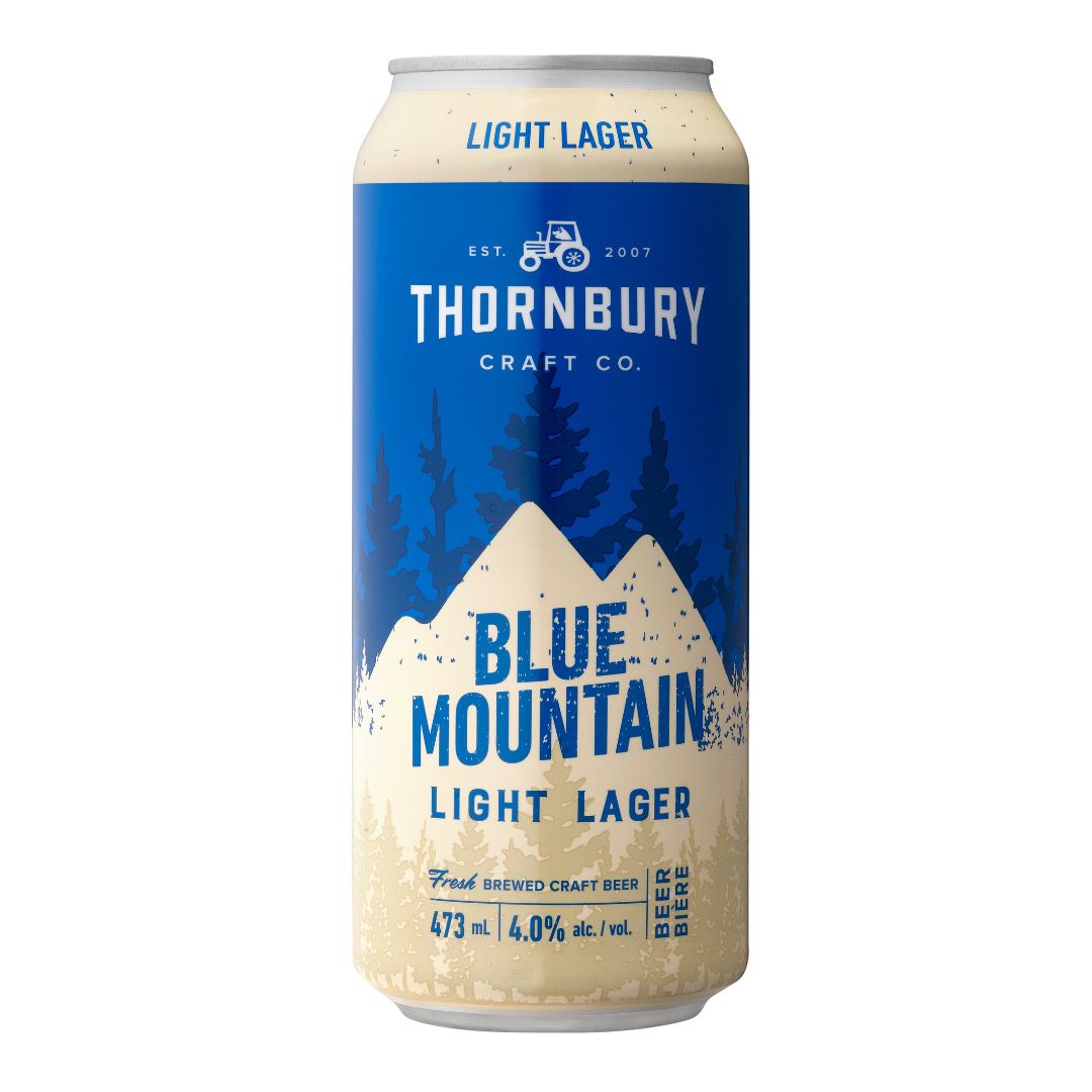 Thornbury Blue Mountain Light Lager Can