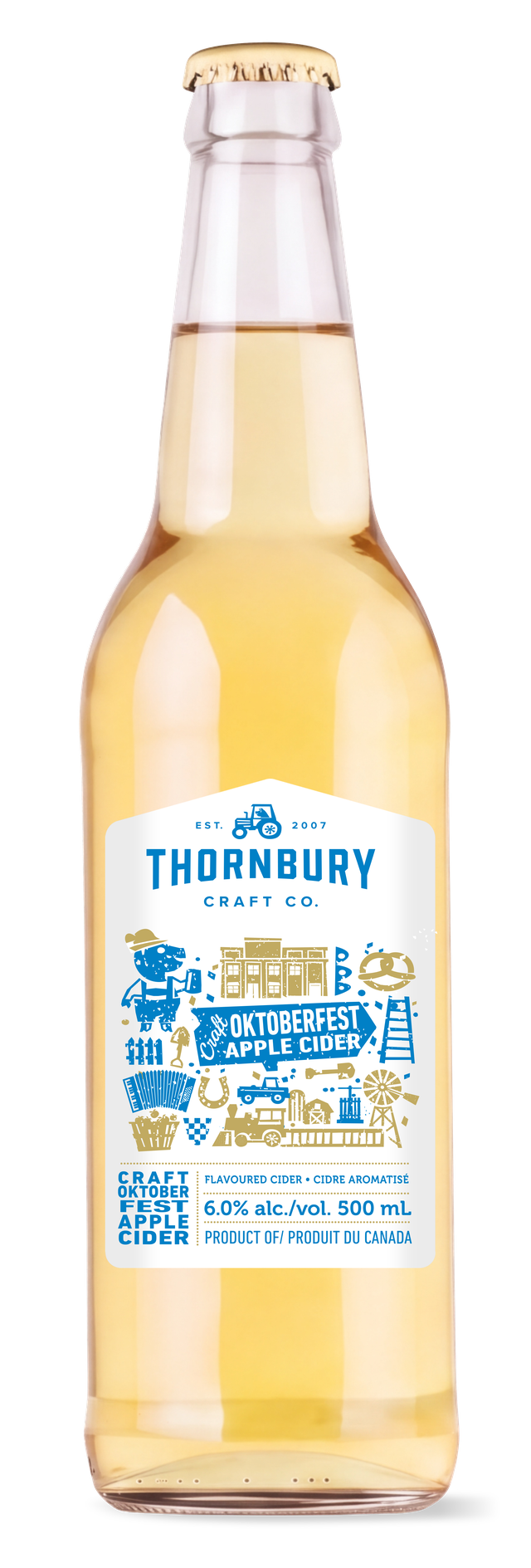 Thornbury Oktoberfest Cider Apple Cider    AVAILABLE FOR LIMITED TIME