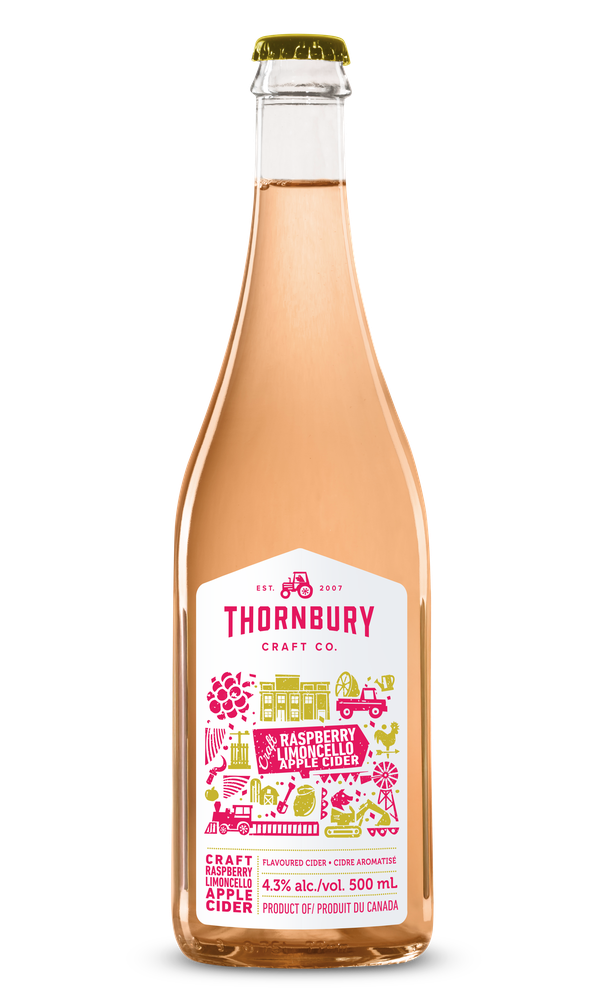 Thornbury Raspberry Limoncello Apple Cider