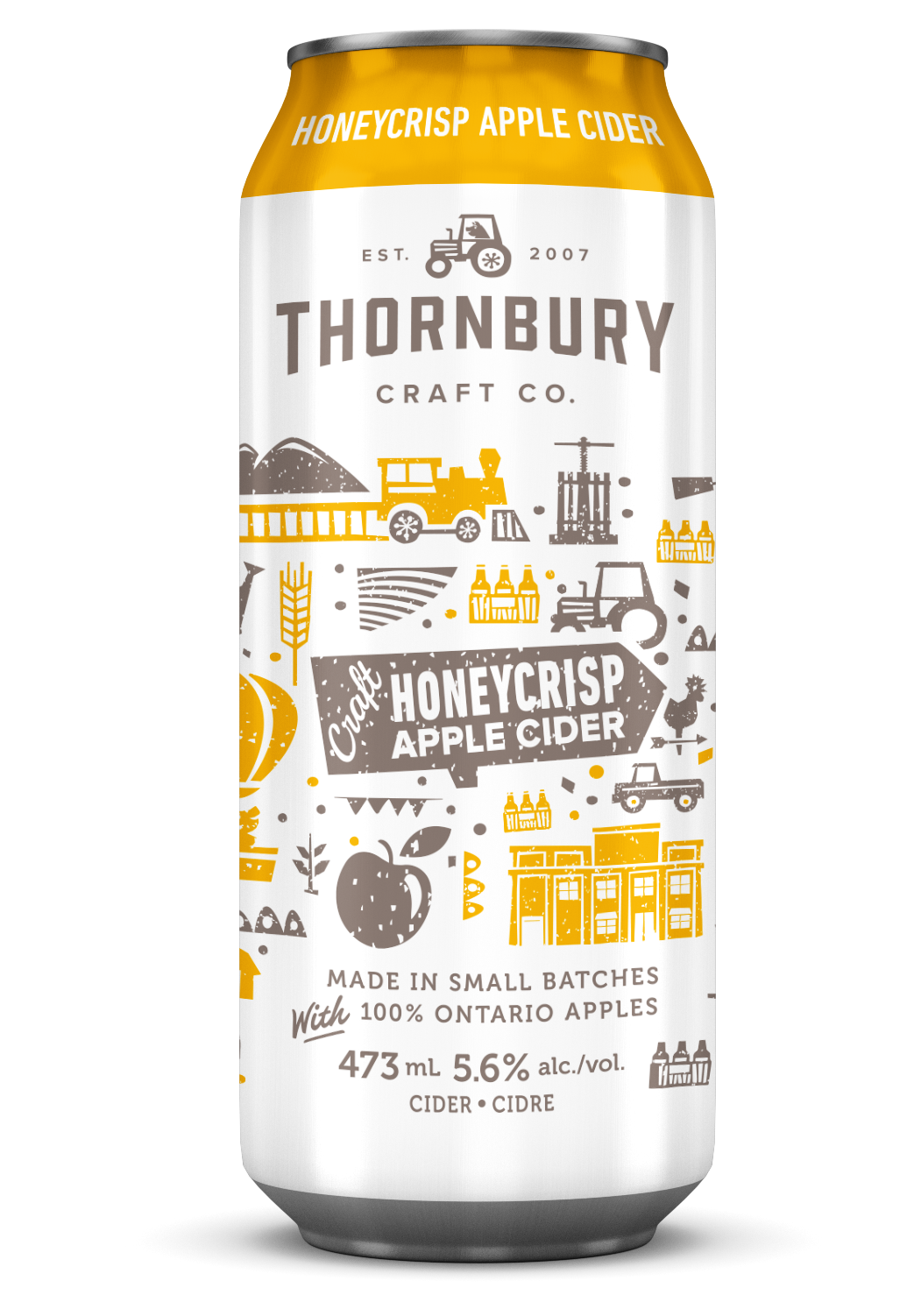Cidre de pomme Thornbury Honeycrisp