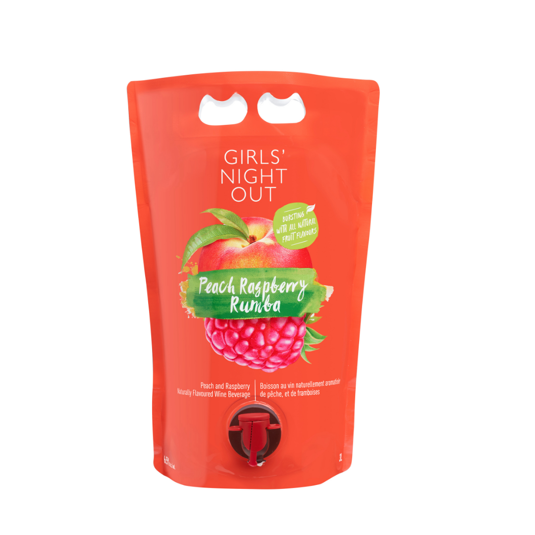 Girls’ Night Out Peach Raspberry Rumba 3L Pouch